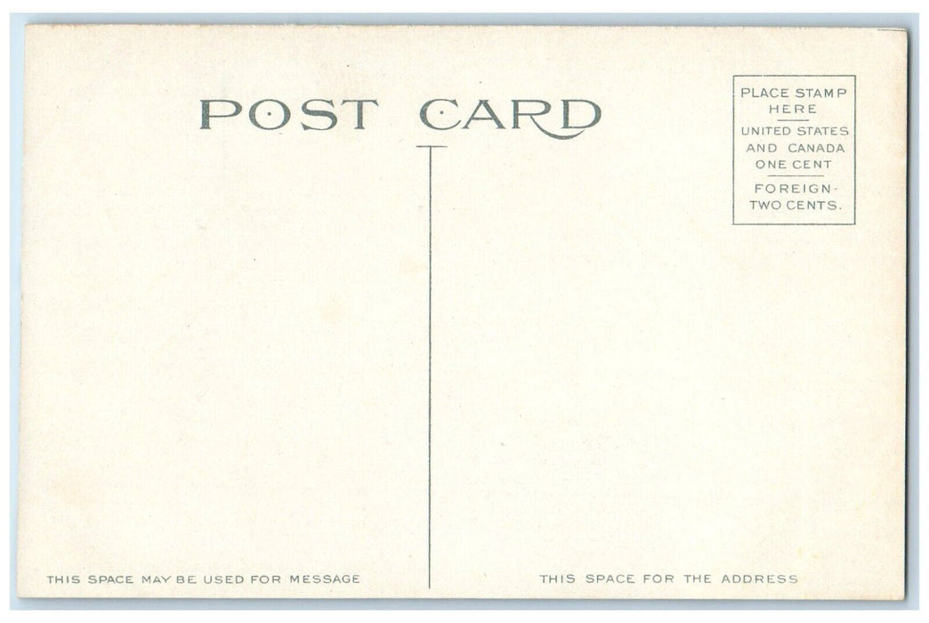 c1910 Reservoir Showing Armory Masten Park High School Buffalo New York Postcard