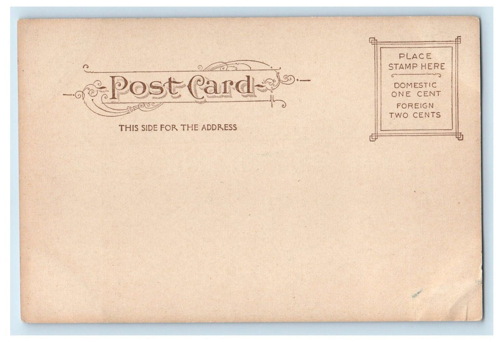 c1905 Railroad Station N. Y. N. H. & H. R. R. Co. Brockton MA Antique Postcard