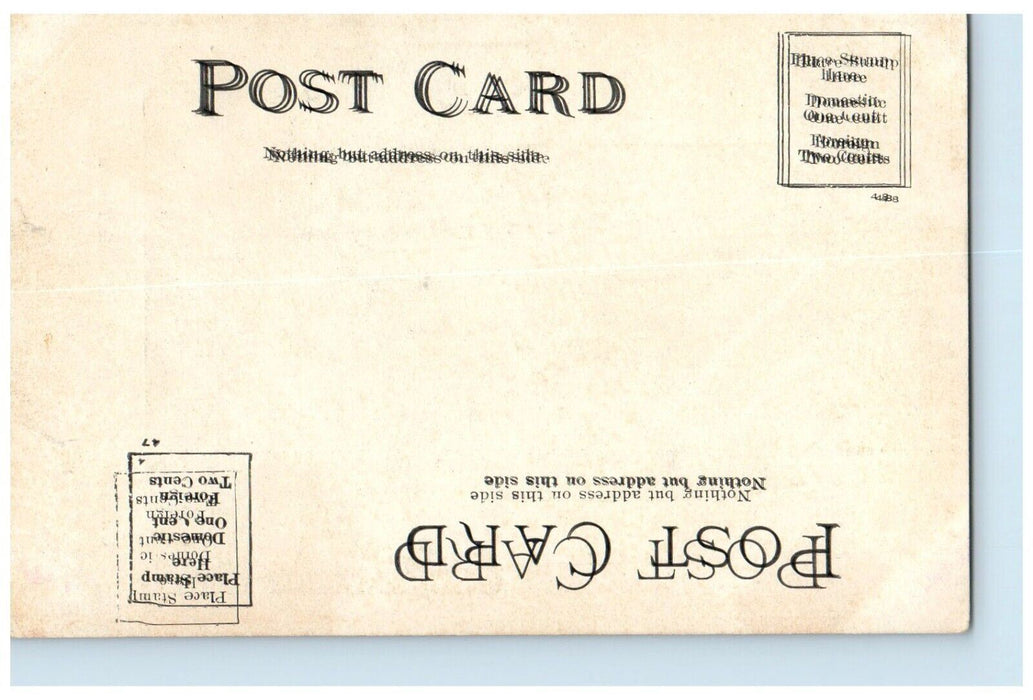 c1905 Masonic Temple Building Chicago Illinois IL Antique Vintage Postcard