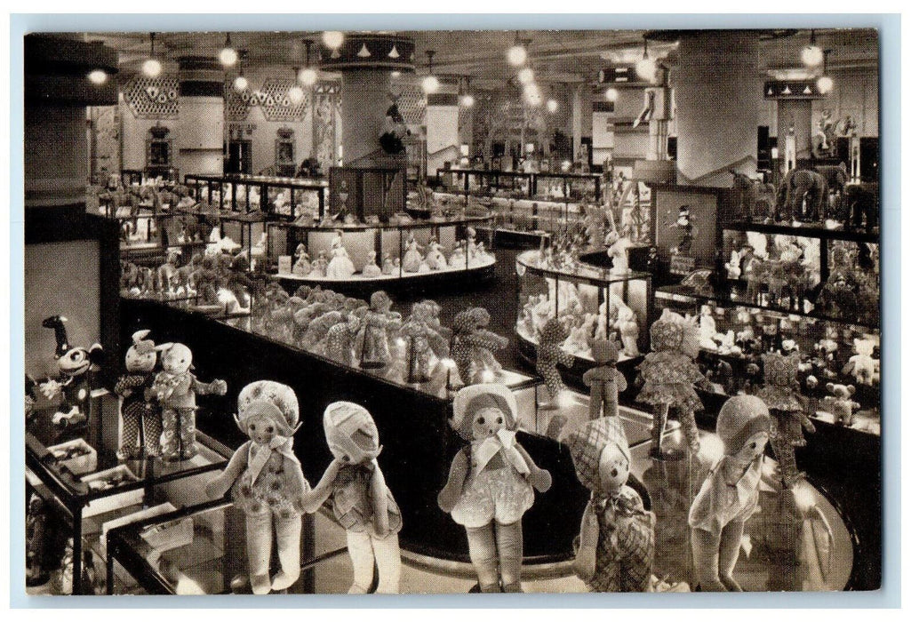 View In Toy Section Marshall Field & Company Chicago Illinois IL Postcard
