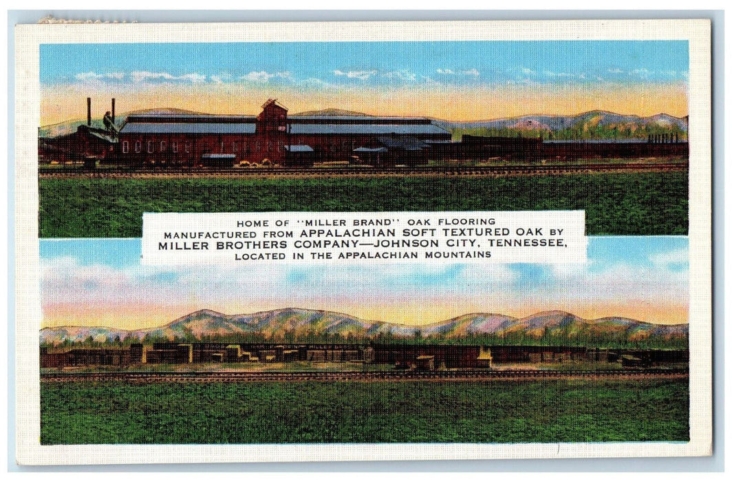 Home Of Miller Brand Oax Flooring Johnson City Tennessee TN Multiview Postcard