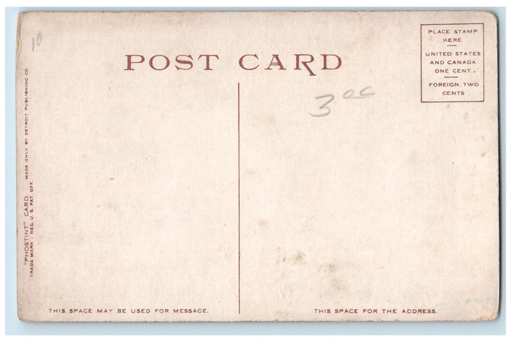 View Of Market Street Hotel Patten Chattanooga Tennessee TN Phostint Postcard