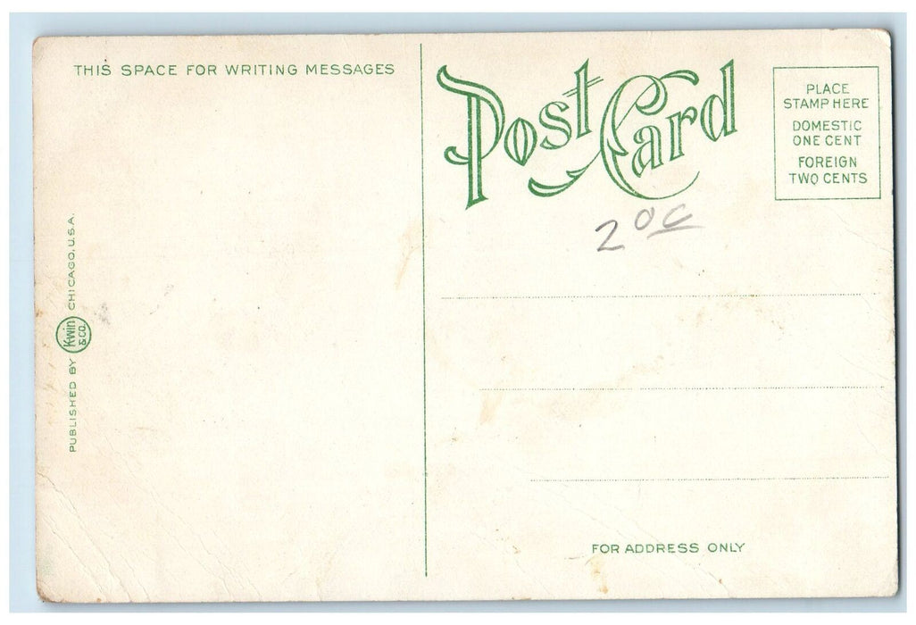 c1950's Methodist Hospital Building View Grounds Des Moines Iowa IA Postcard