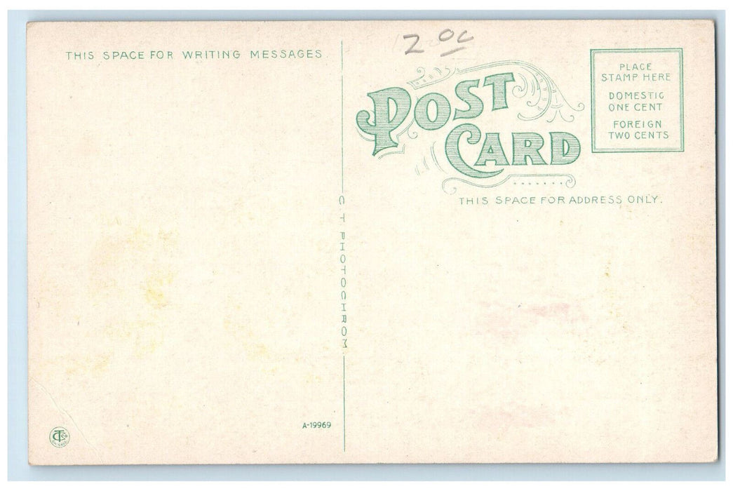 Mountain And Cravens House Iowa Monument And Point Hotel Chattanooga TN Postcard