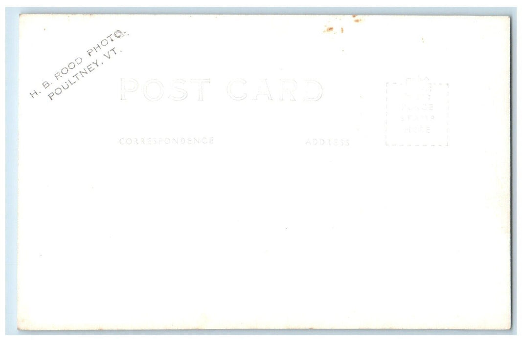 c1940's Theater Pharmacy Dartmouth Tour Bus Lebanon NH RPPC Photo Postcard