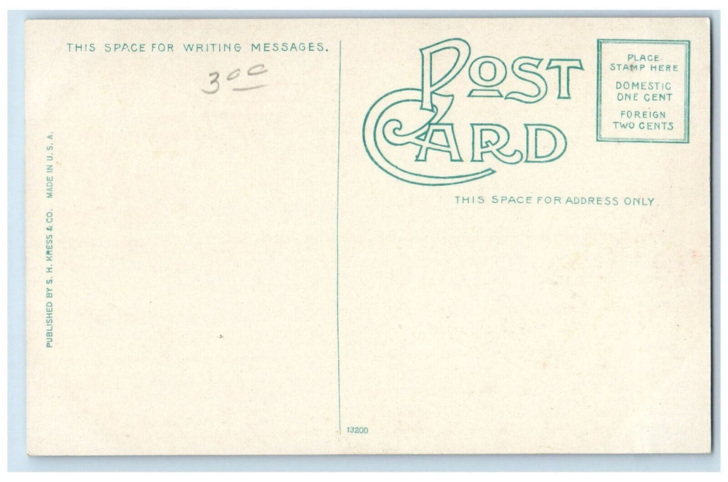 Making The Ascent Up Lookout Mountain Chattanooga Tennessee TN Antique Postcard