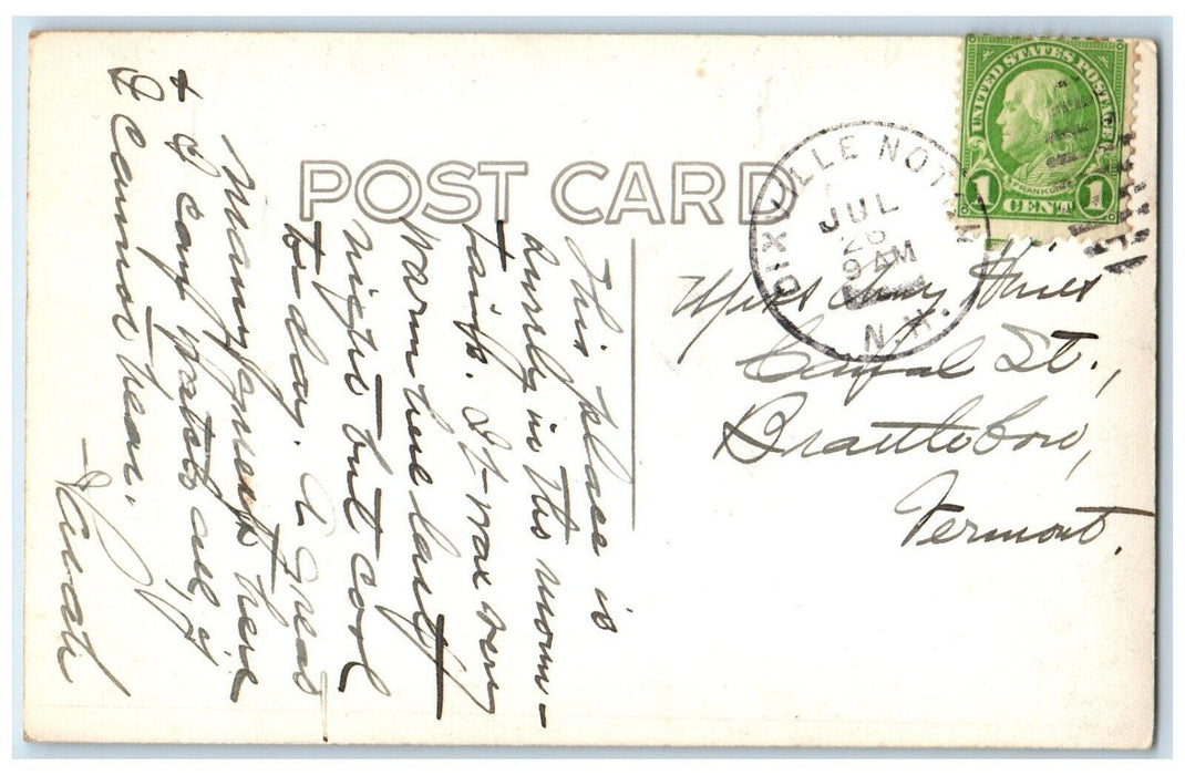 c1920's The Balsams Resort Mount Abenaki Dixville Notch NH RPPC Photo Postcard