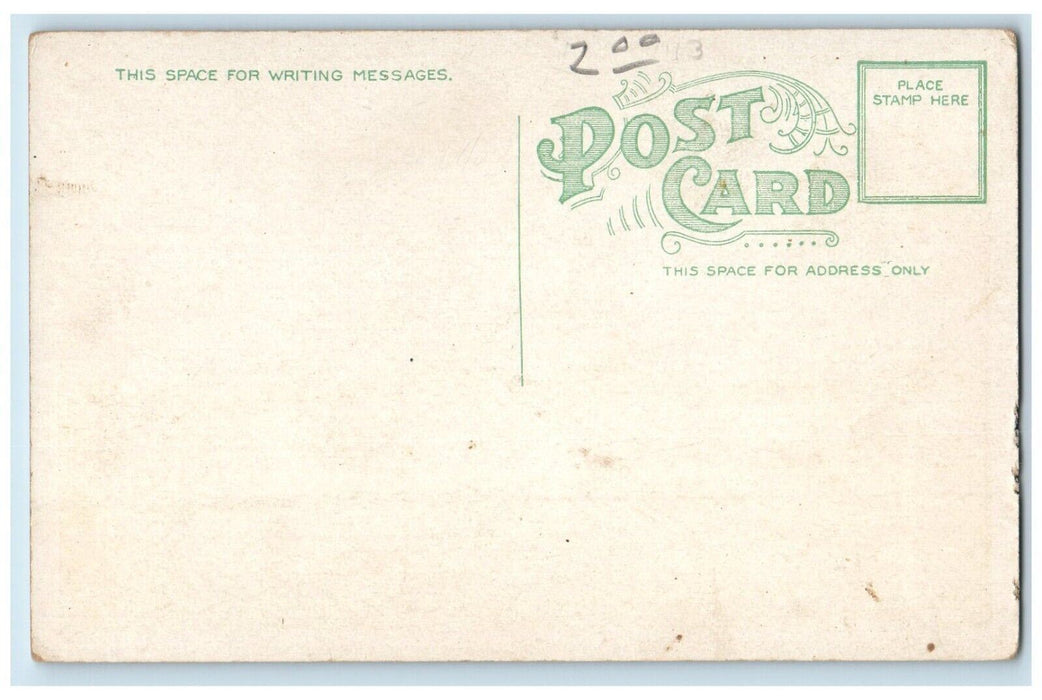 c1910 New Palm Beach Country Club Golf Grounds Palm Beach Florida FL Postcard