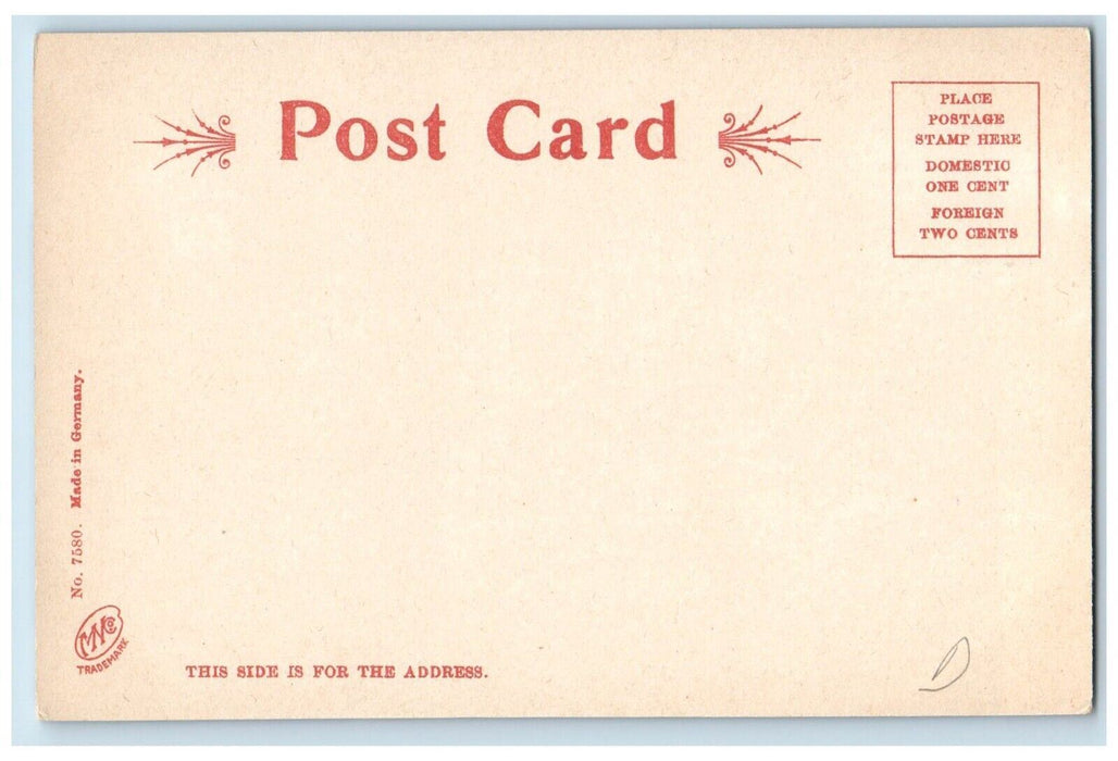 c1905 Old North Church N. Weymouth Massachusetts MA Unposted Antique Postcard