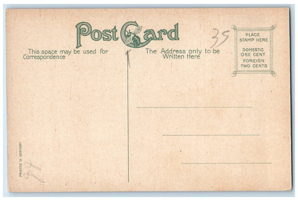c1910's Parochial Residence Whitman Massachusetts MA Unposted Antique Postcard
