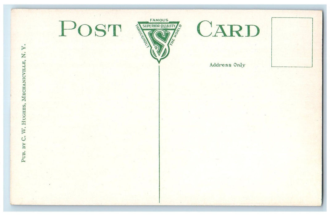 c1910's Union Station Railroad Train Depot Schenectady New York NY Postcard