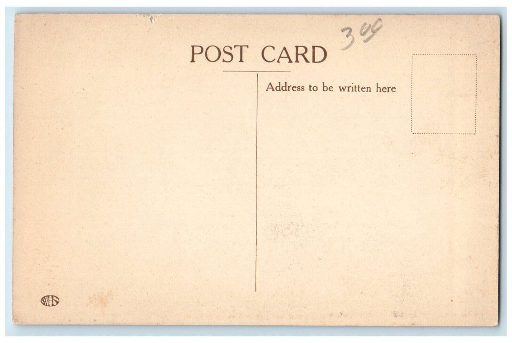 c1910 S.S. Republic United States Lines Steamer Cruise Ship Ferry Sea Postcard