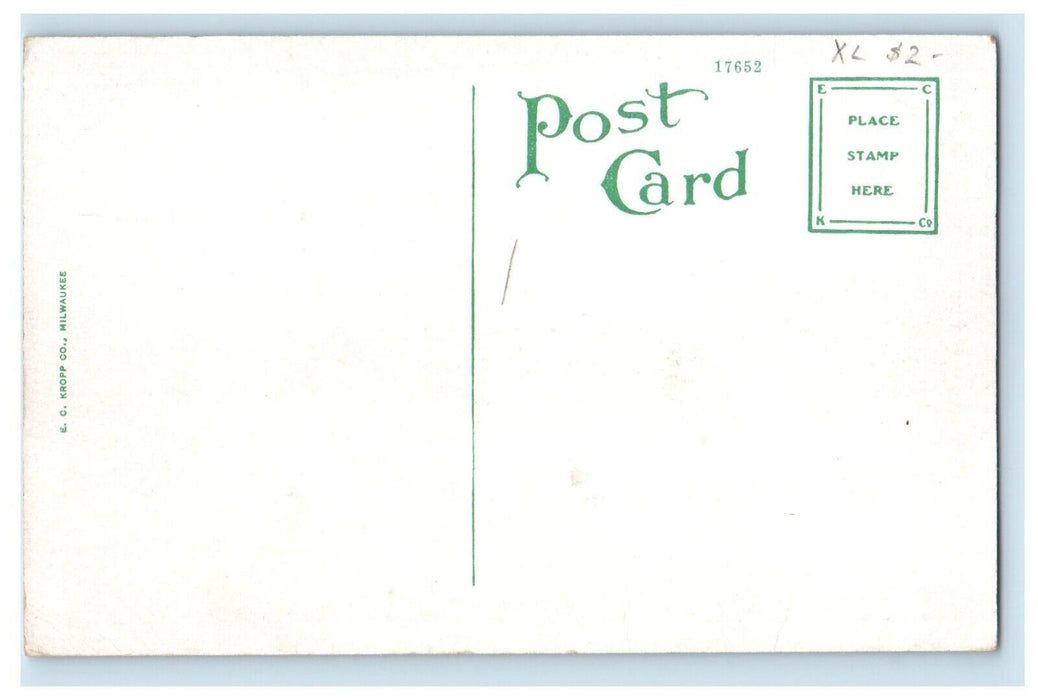 c1910's Southern Pacific Ry. Train Station Depot Tucson Arizona AZ Postcard
