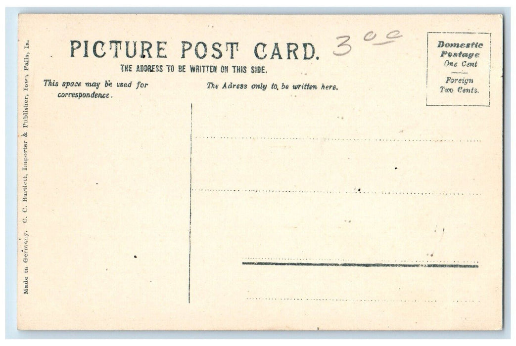 c1910 Ellsworth College Iowa Falls Iowa IA U.S.A. Antique Unposted Postcard