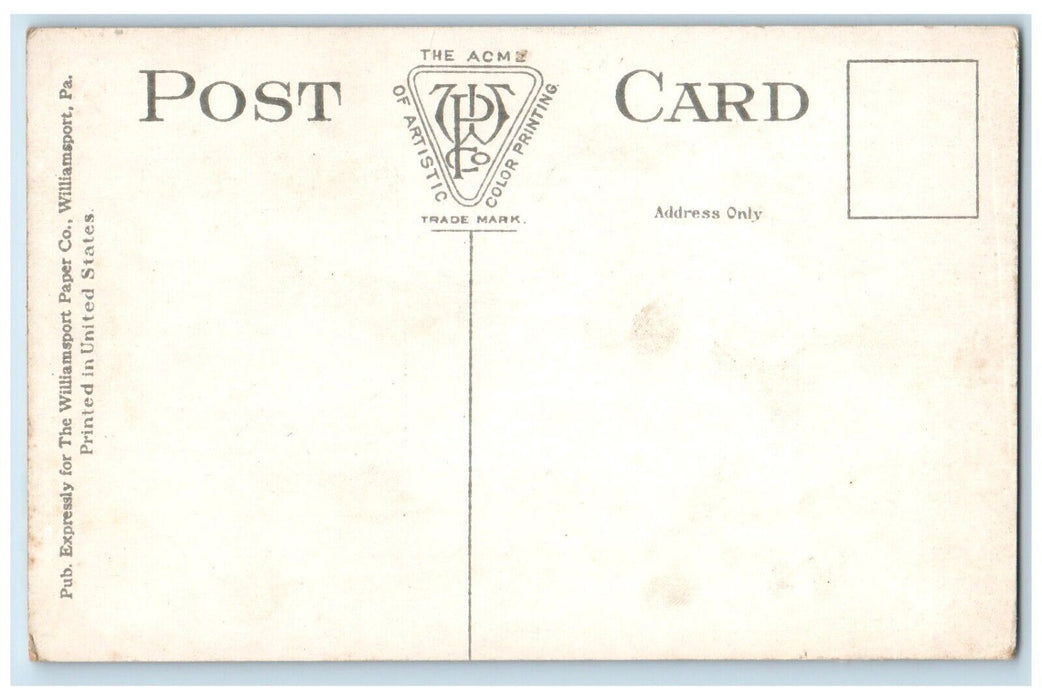 1910 Ruins St George Chapel Place Worship Washington Family Charlestown Postcard