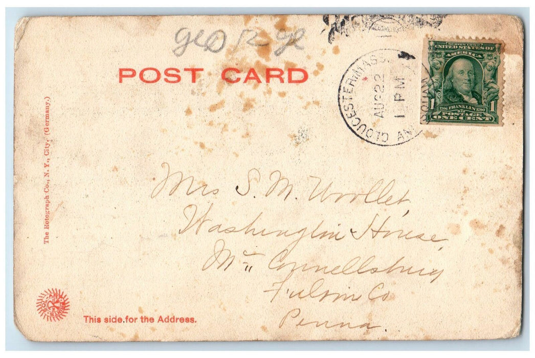 1906 The Overlook And Grand Hotel Annisquam Cape Ann Massachusetts MA Postcard