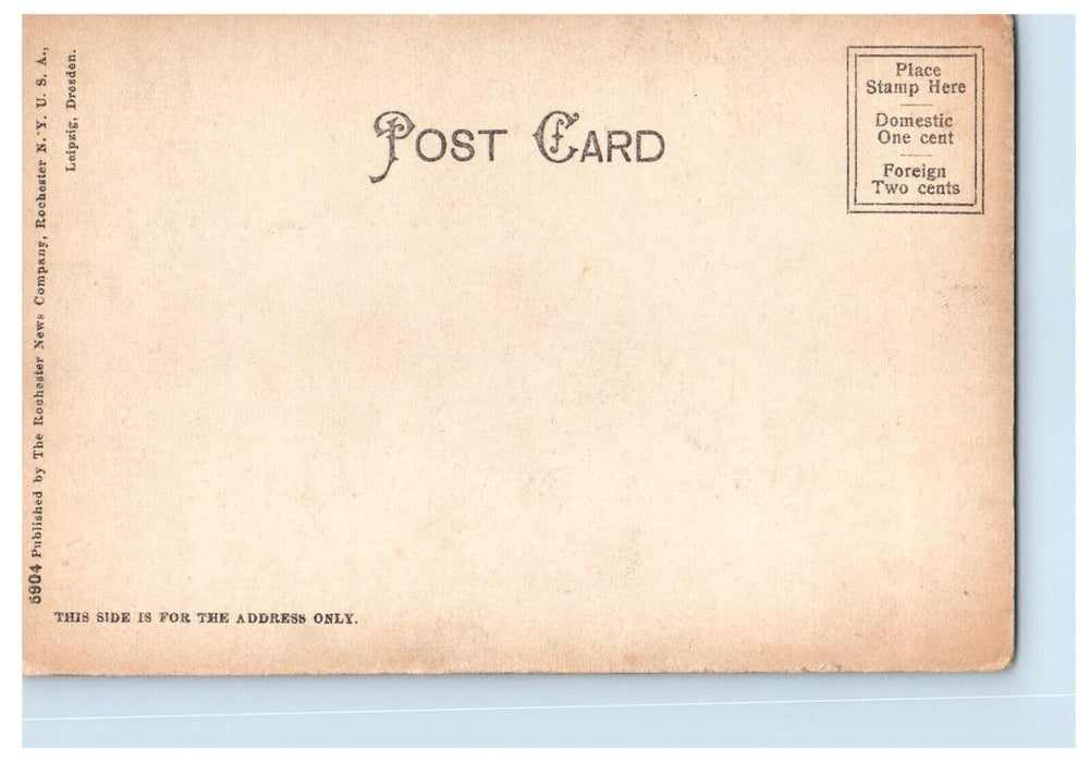 c1905 Trolley, Drugstore Superior St. Duluth Minnesota MN Antique Postcard