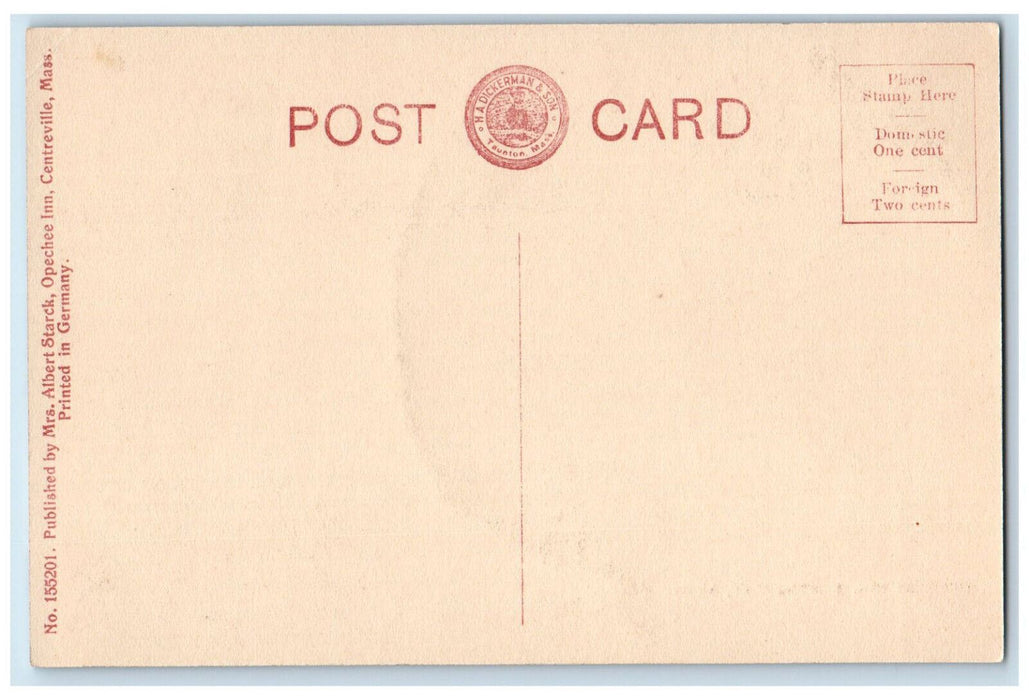 c1910 Opechee Inn Centreville Massachusetts MA Antique Unposted Postcard