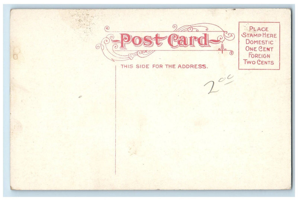 c1950 Fountain Bayliss Park Pathways Tour Trees Council Bluffs Iowa IA Postcard