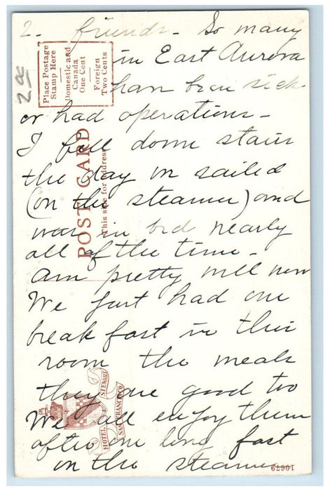 Main Dining Room Restaurant Hotel Stewart San Francisco California CA Postcard