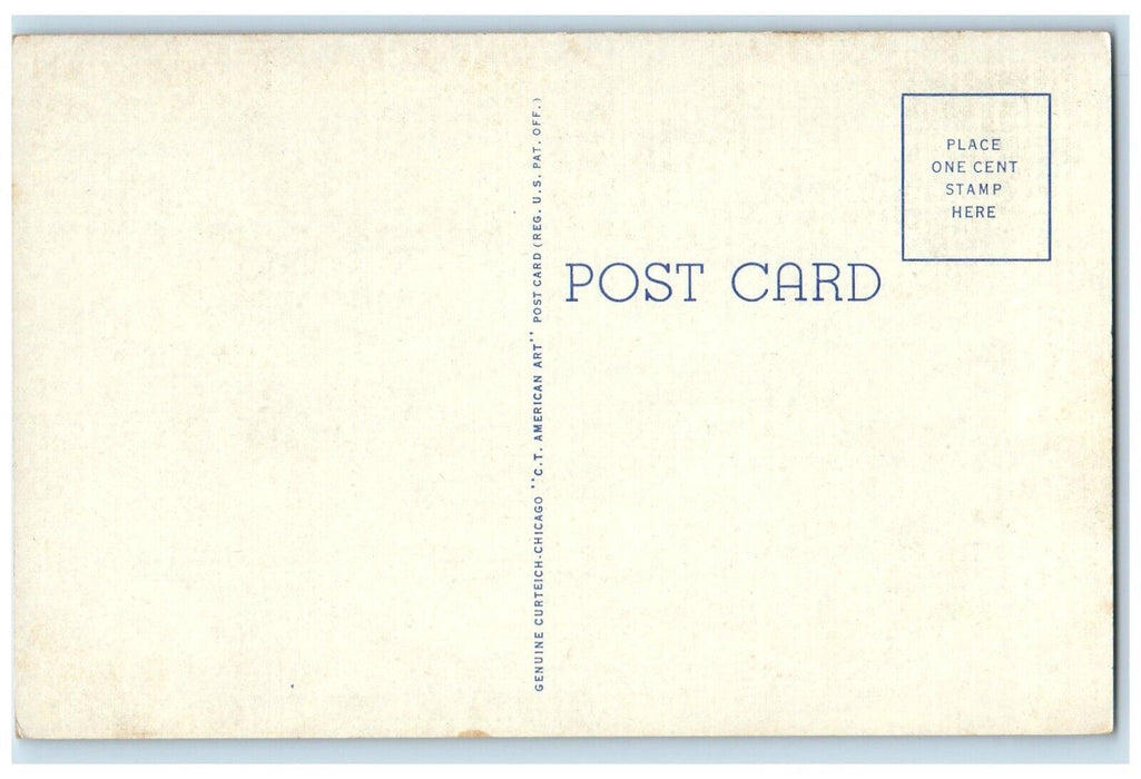 c1930's Main Street View Coca Cola Store Rochester New Hampshire NH Postcard