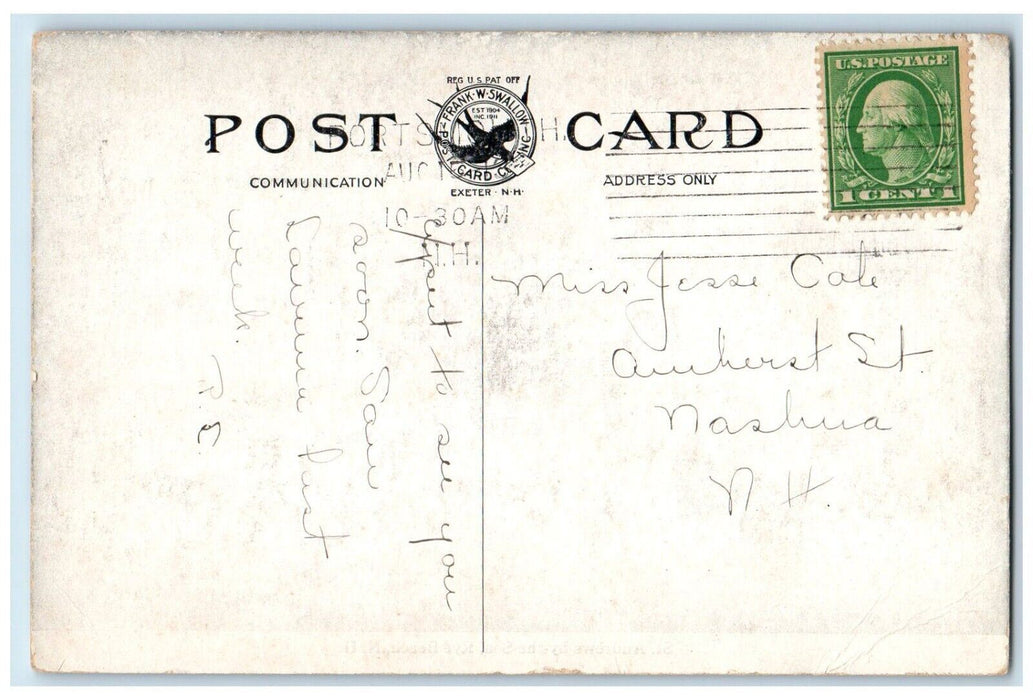 1904 ST. Andrews By The Sea Chruch View Rye Beach New Hampshire NH Postcard