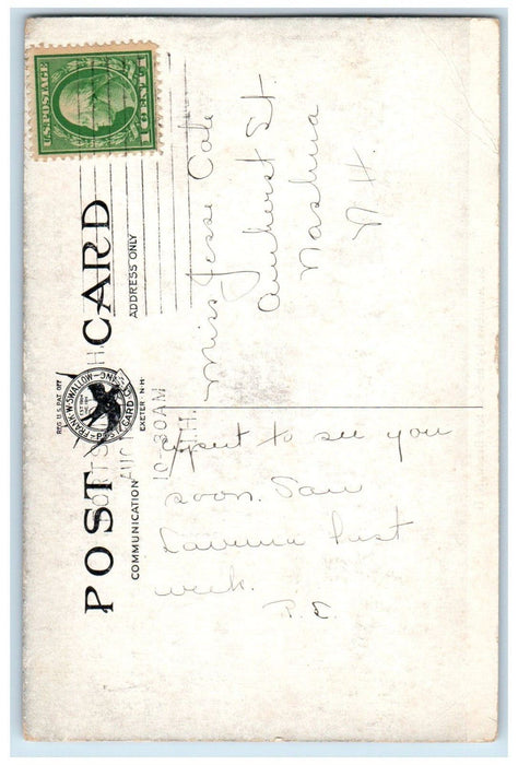 1904 ST. Andrews By The Sea Chruch View Rye Beach New Hampshire NH Postcard