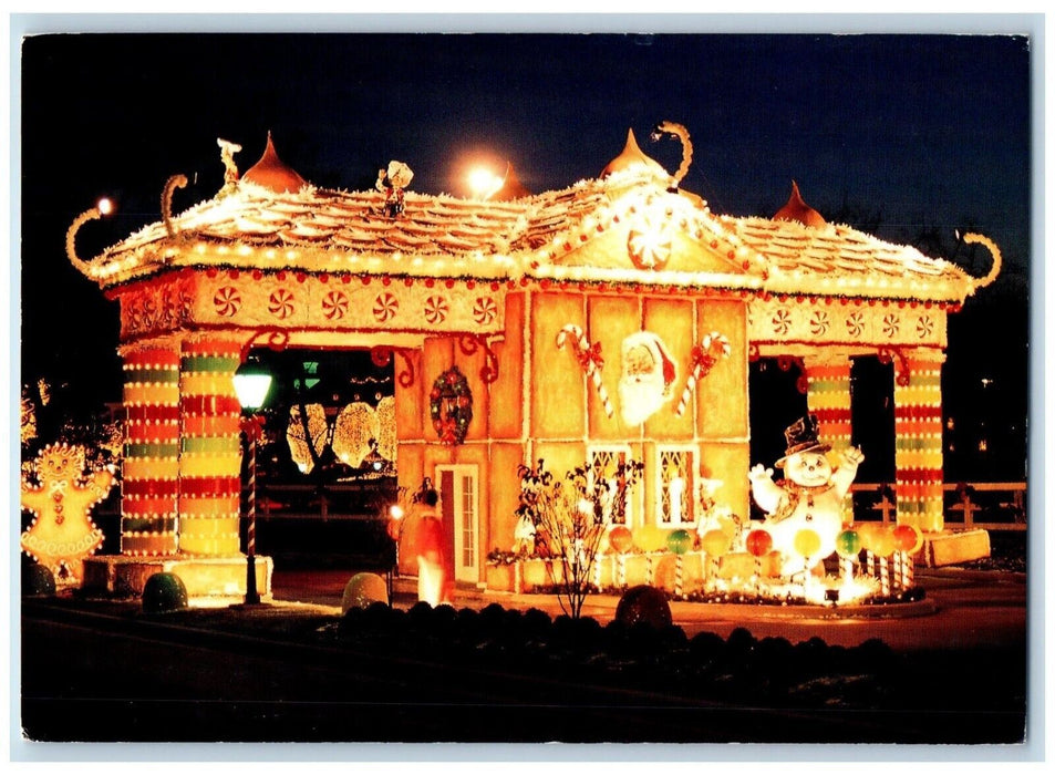 1960 Opryland Hotel Ginger Bread House Nashville Tennessee TN Vintage Postcard
