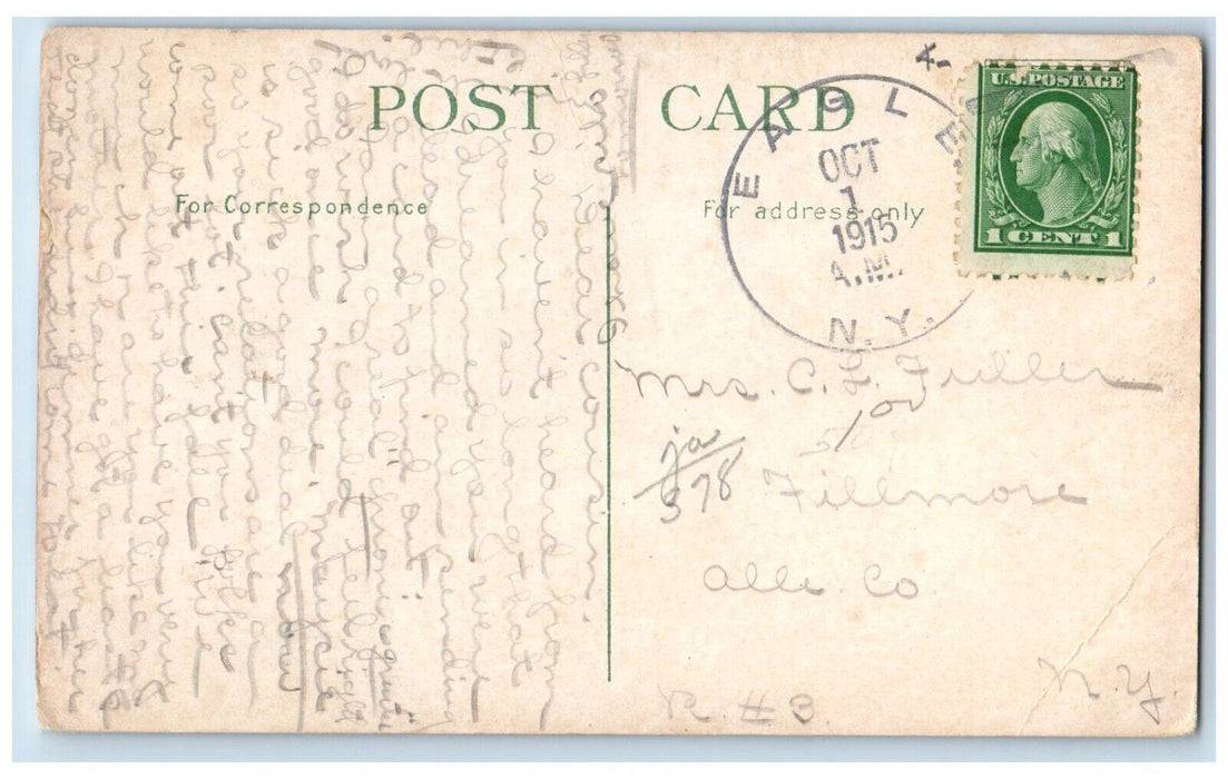c1910's Blocher Monument Forest Lawn Cemetery 1915 Buffalo New York NY  Postcard