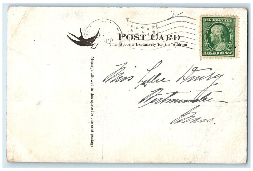 Miss Underhill's Chair Star Island Isles Of Shoals Portsmouth NH Postcard