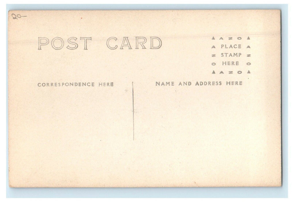 c1910's Door Of Williams House Deerfield Massachusetts MA RPPC Photo Postcard
