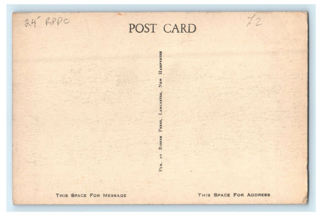 c1920s Hotel Wentworth Woodsville New Hampshire NH Unposted Postcard