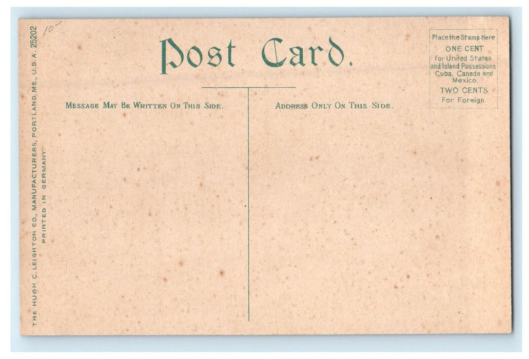 c1910s Morrison Hospital Whitefield New Hampshire NH Antique Posted Postcard