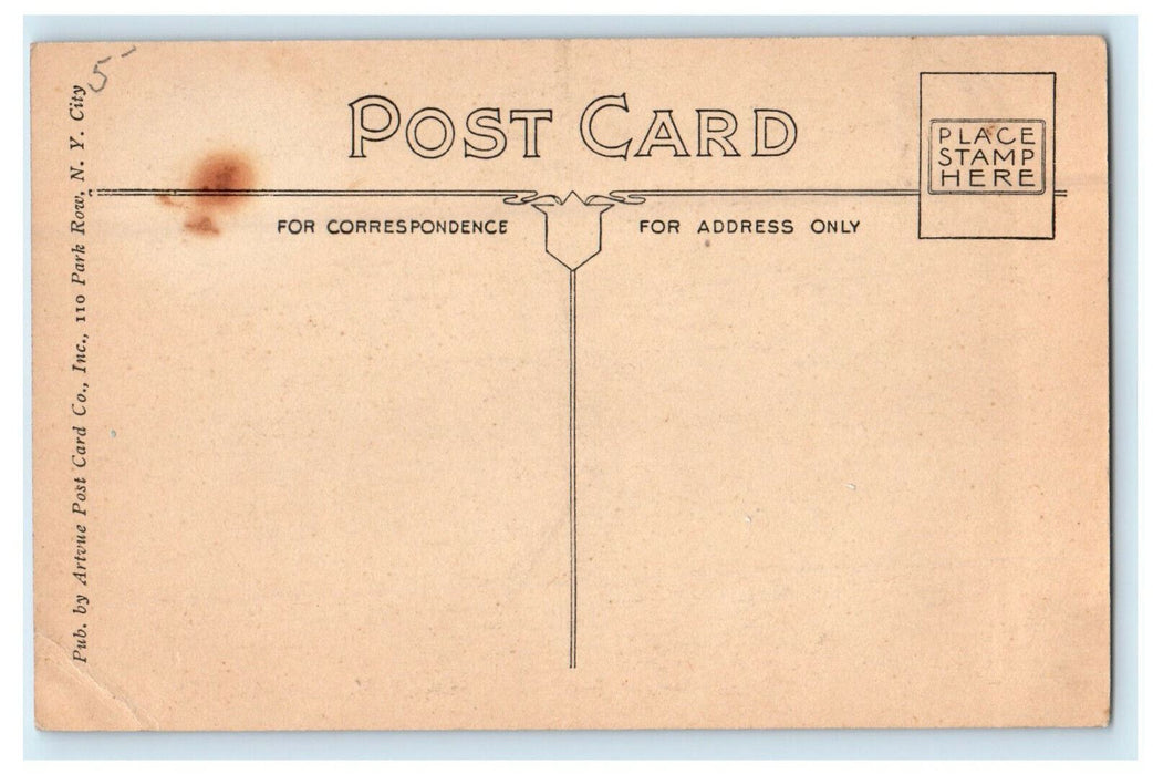 c1920s The Swim at Camp Jewell, West Swanzey New Hampshire NH Unposted Postcard