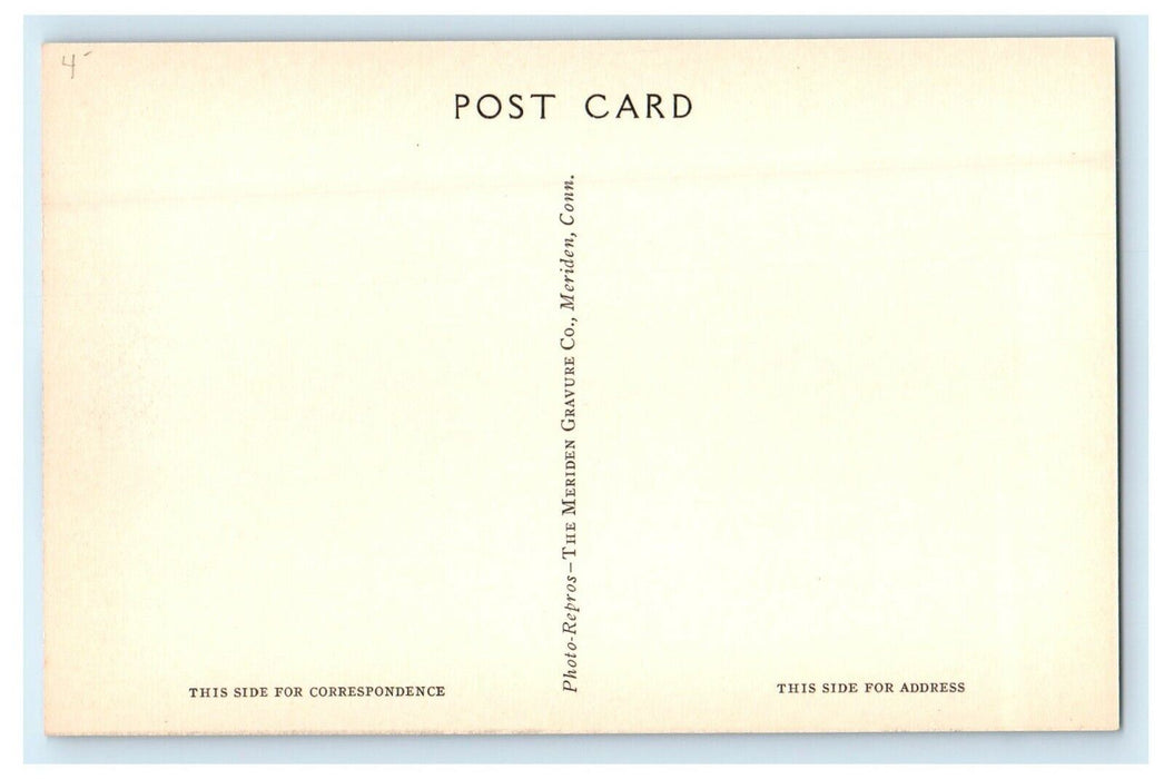 Mary Lyon Hall State Teachers College Plymouth New Hampshire NH Postcard