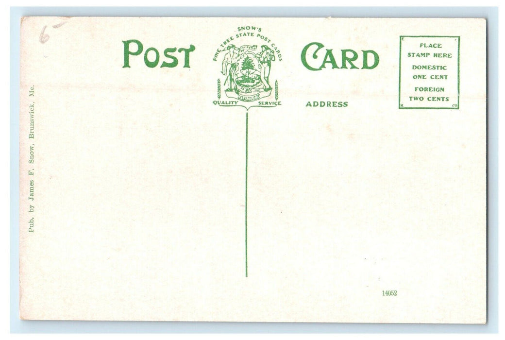 c1910's Salmon Falls River Somersworth New Hampshire NH Antique Postcard