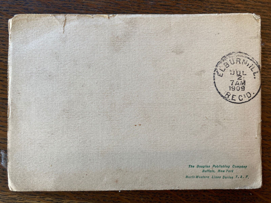 Antique Eagle Grove Iowa 1909 Souvenir Letter Postcard Booklet