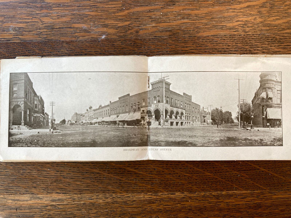 Antique Eagle Grove Iowa 1909 Souvenir Letter Postcard Booklet