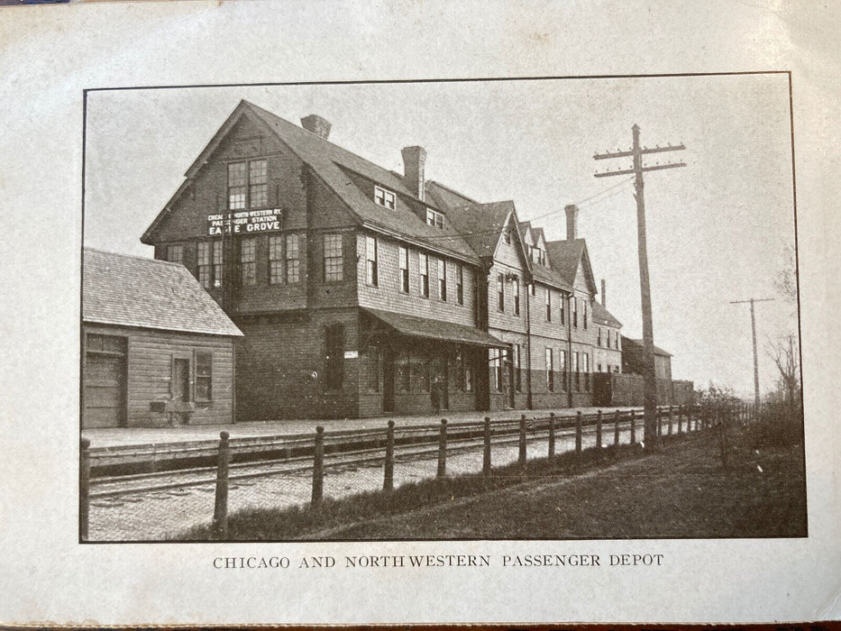 Antique Eagle Grove Iowa 1909 Souvenir Letter Postcard Booklet