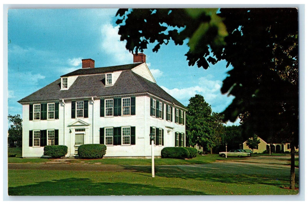 c1970's The Oliver Wight House, Sturbridge Massachusetts MA Vintage Postcard