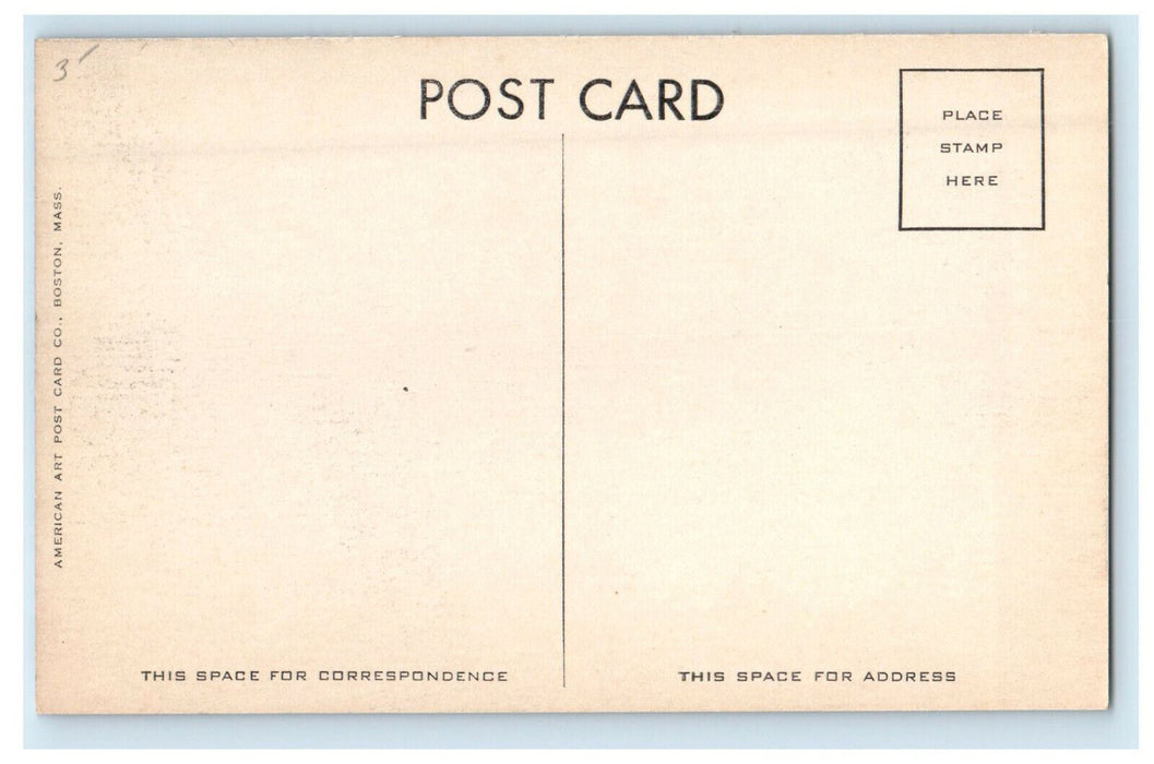 c1920s High School, Milford New Hampshire NH Unposted Antique Postcard