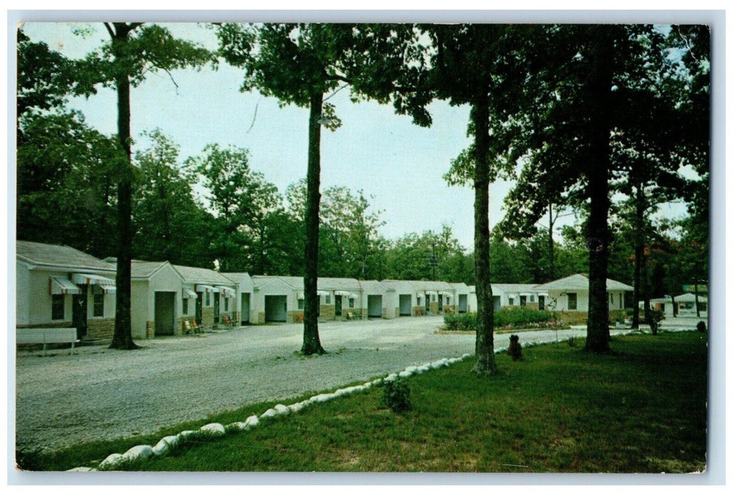 c1950's Oak Terrace Motel & Restaurant Monteagle Tennessee TN Vintage Postcard