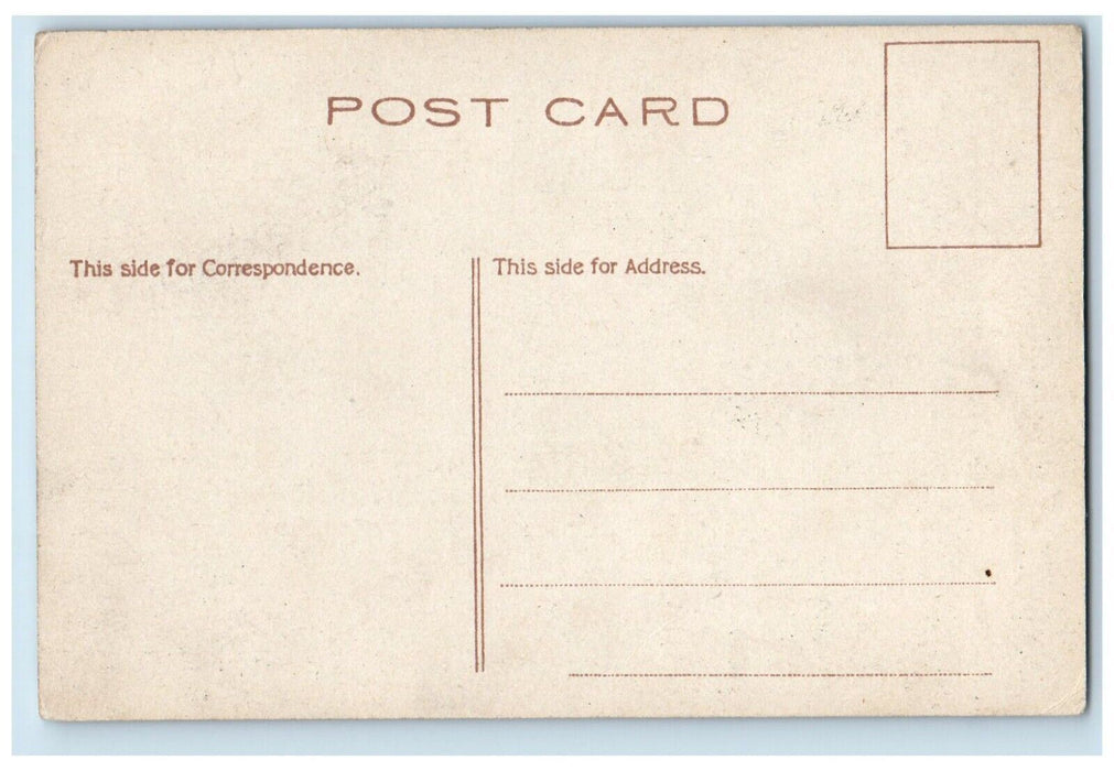 c1910's Old Manse House Dirt Road Concord Massachusetts MA Antique Postcard