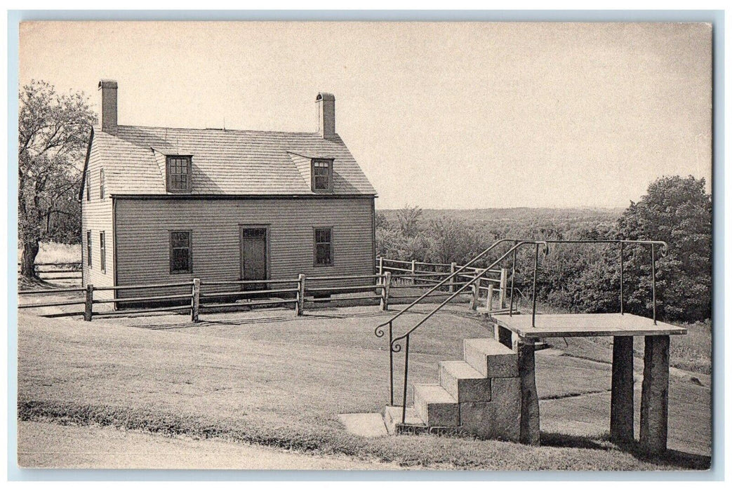 Fruitland Museum Shaker House Harvard Massachusetts MA Unposted Vintage Postcard