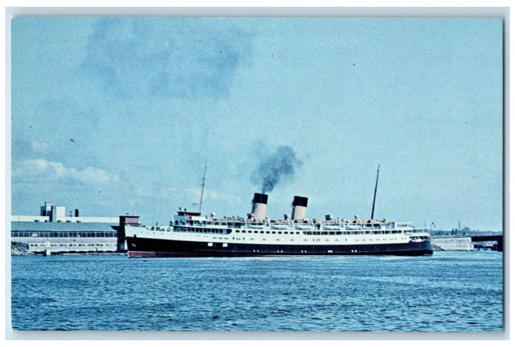 c1950's CPR Princess Marguerite Victoria BC Canada Coast Publishing CO Postcard