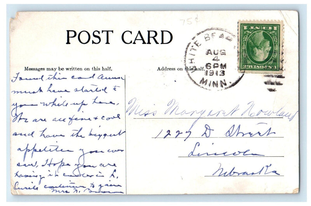1913 New Post Office Building St. Paul Minnesota MN Posted Antique Postcard