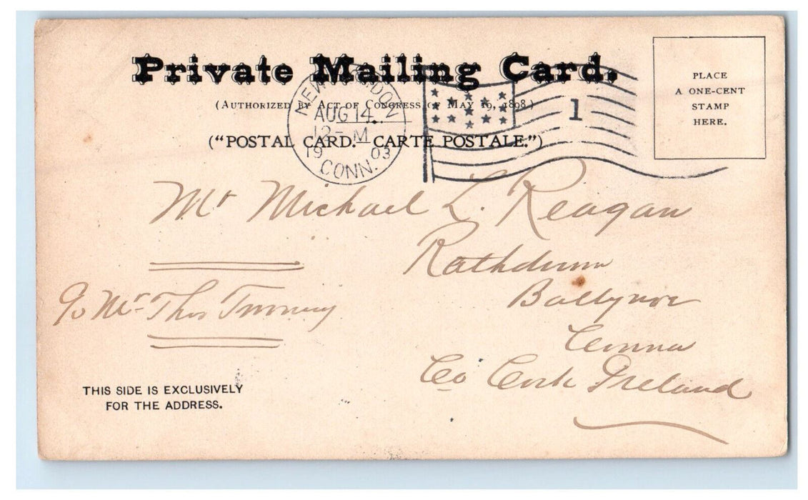1903 Washington Life Ins. Building New York City New York PMC Postcard