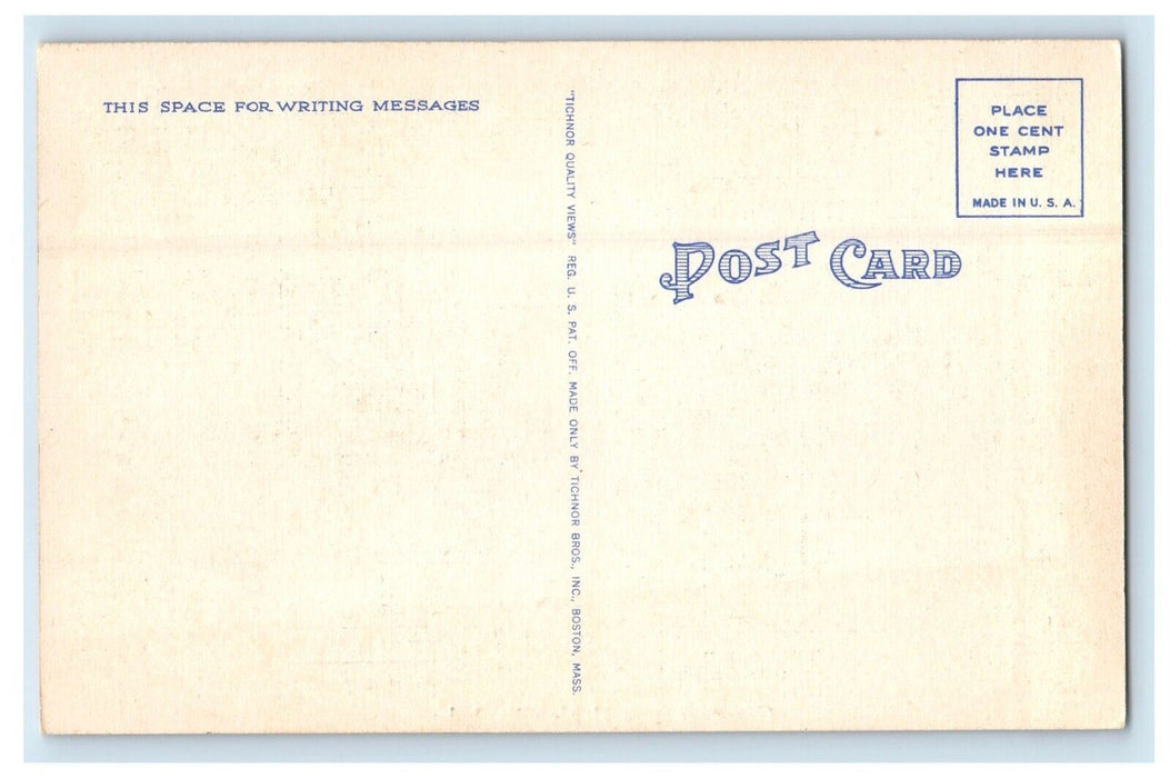 Greetings From Noblesville Indiana IN Unposted Vintage Postcard