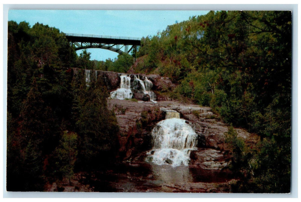 c1950's Gooseberry Falls Gooseberry Falls State Park, Minnesota MN Postcard