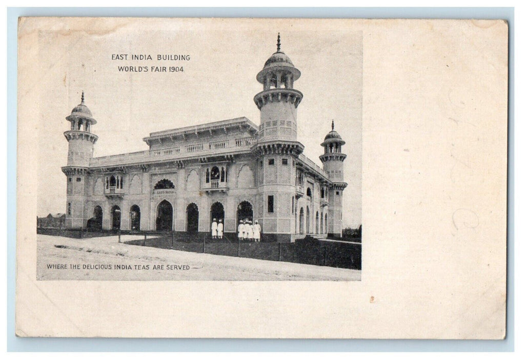 1904 East India Building World's Fair St. Louis Missouri MO Tea Postcard